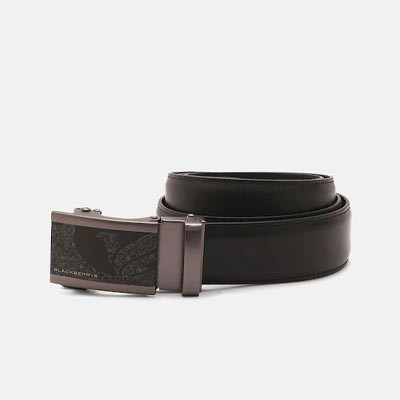 Men Leather Formal Belt