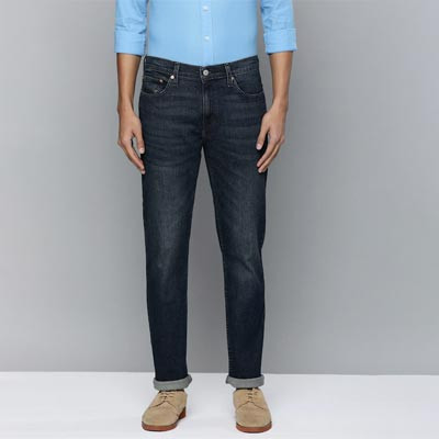 Men Blue Slim Fit Light Fade Stretchable Jeans