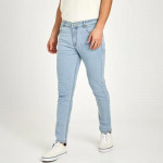 Men Blue Slim Fit Cotton Jeans