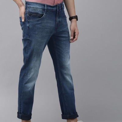 Men Skinny Fit Light Fade Stretchable Jeans