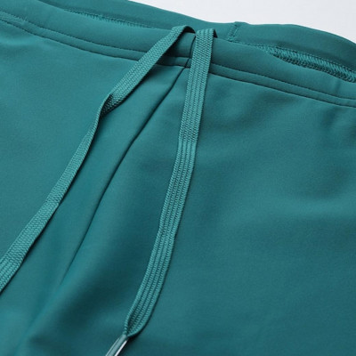 Men Green Solid Swim Shorts