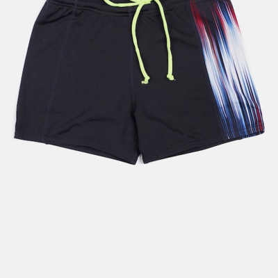 Men Navy Blue Swim Shorts