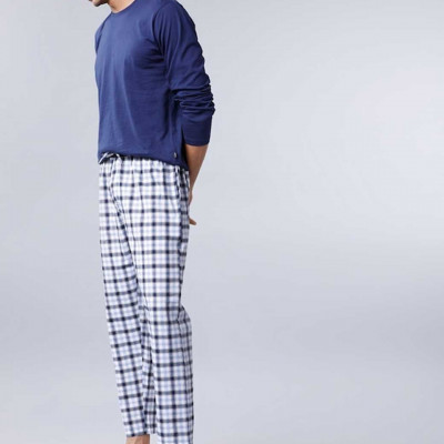 Men White Cropped Lounge Pants