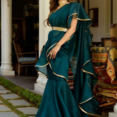 Banarasi Organza Ready to Wear Saree